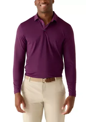 Long Sleeve Polo Shirt by Greg Norman Collection