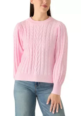 Cable Knit Sweater by Crown & Ivy