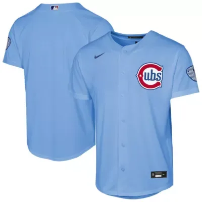MLB Nike Light Chicago Cubs Alternate 2 Stadium Jersey by Nike
