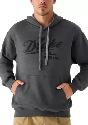 Duck Life Logo Fleece Hoodie by Drake Waterfowl