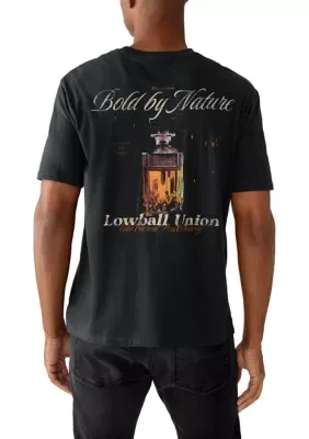 Trevano Vintage Back Graphic T-Shirt by Buffalo David Bitton