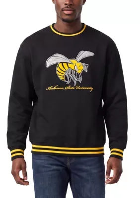 NCAA Alabama State Hornets Legacy Crew Neck Sweatshirt by Shc Collegiate Collection