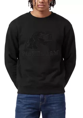 NCAA Florida A&M Rattlers Black Out Sweatshirt by Colosseum