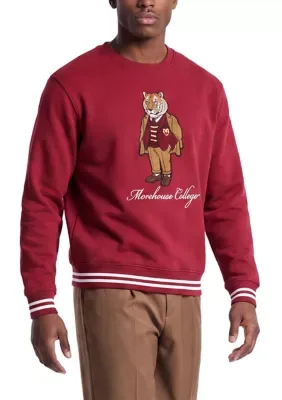 NCAA Morehouse Maroon Tigers Crewneck Sweatshirt by Shc Collegiate Collection