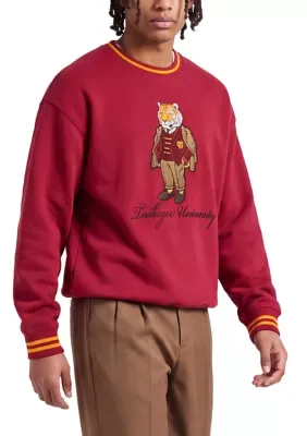 NCAA Tuskegee Golden Tigers Legacy Crew Neck Sweatshirt by Shc Collegiate Collection