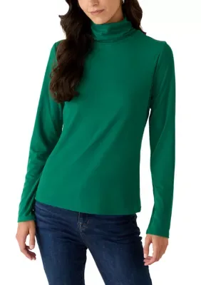 Long Sleeve Turtleneck Sweater by Crown & Ivy