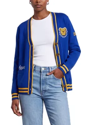 NCAA NC A&T Aggies Varsity Stripe Cardigan by Colosseum