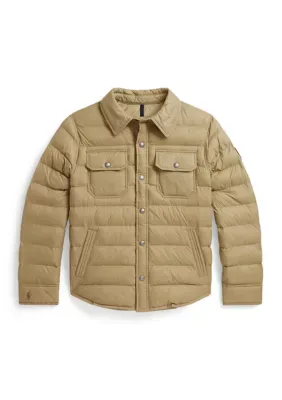 Quilted Shirt Jacket by Ralph Lauren