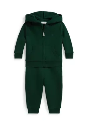 Fleece Full-Zip Hoodie & Pant by Ralph Lauren