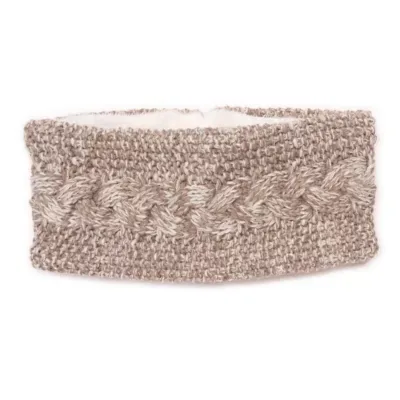 Cable Marled Knit Headband