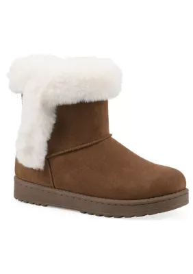 Incher Faux Fur Booties by White Mountain