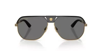 VE2294 Square Polarized 61mm Sunglasses by Versace