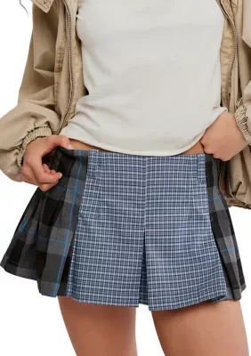 Sherry Pleated Mini Skirt by Free People
