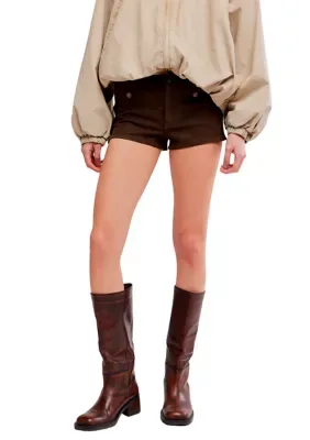 We the Free Vagabond Vegan Suede Shorts by Free People