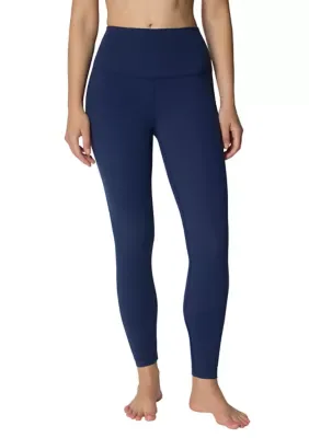 SKN Everyday Hi Rise Basic Ankle Tights by Yogalicious
