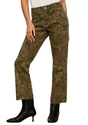 Cadence 90s Straight Crop Pants by Sanctuary