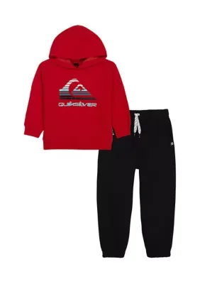 Graphic Fleece Hoodie & Jogger Set by Quiksilver