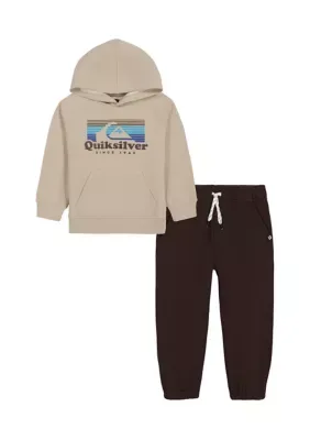 2-Piece Graphic Hoodie Set by Quiksilver