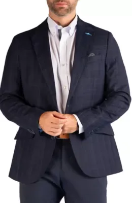 Melange Windowpane Sport Coat by Tailorbyrd