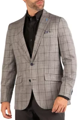 Classic Windowpane Sport Coat by Tailorbyrd