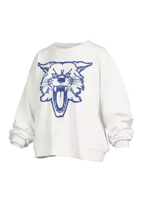 NCAA Kentucky Wildcats Big Canvas Puff Janise Fleece Pullover