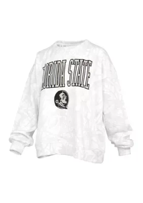 NCAA Florida State Seminoles Southlawn Logo Camo Fleece by Pressbox