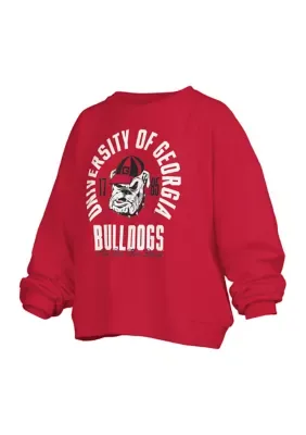 NCAA Georgia Bulldogs Blitz Janise Fleece Sweatshirt by Pressbox