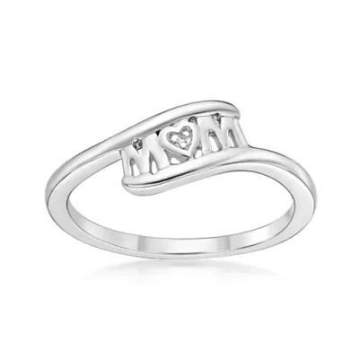 Diamond MOM Ring by Gemminded