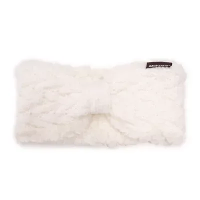 Butterfly Brushed Poly Cable Headband by MUK LUKS