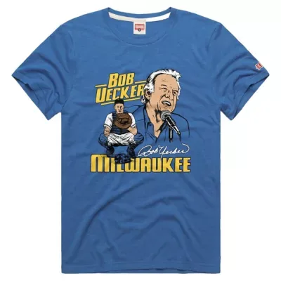 MLB Milwaukee Brewers Tri-Blend Hyperlocal T-Shirt by Homage