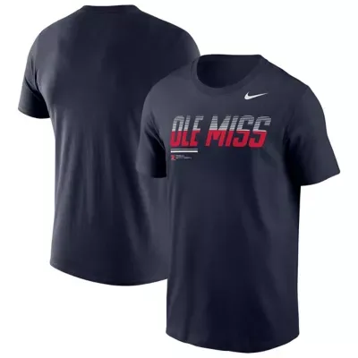 NCAA Ole Miss Rebels 2026 Sideline Wordmark Legend Dri-FIT T-Shirt by Nike