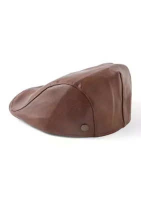 Faux Leather Driver Hat by Frye