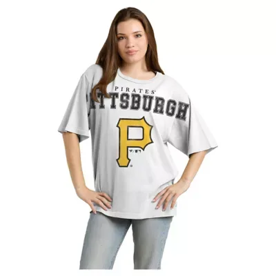 MLB Pittsburgh Pirates Relaxed Big Text T-Shirt by Fanatics
