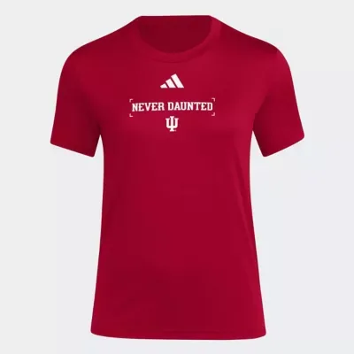 NCAA Indiana Hoosiers Locker Slogan Pre-Game T-Shirt by adidas