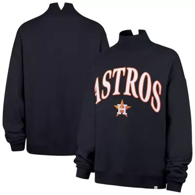 MLB Houston Astros Oversized Vantage Mock Neck Sweatshirt by 47