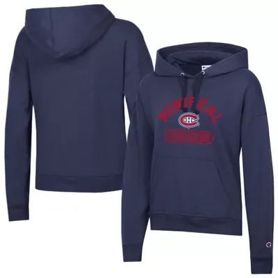 NHL Montreal Canadiens Arched Pill Box Hoodie by Champion