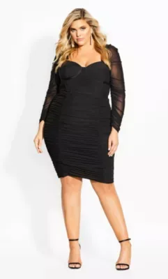 Sexy Bustier Dress by City Chic