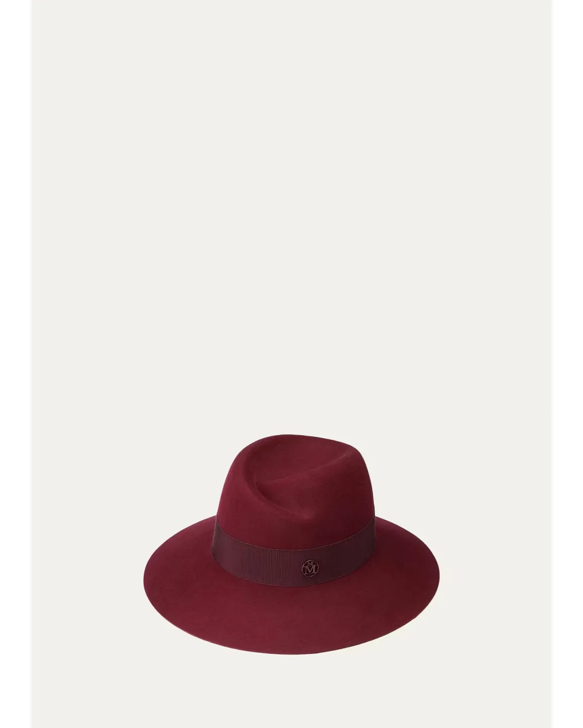 Virginie Wool Felt Fedora by Maison Michel
