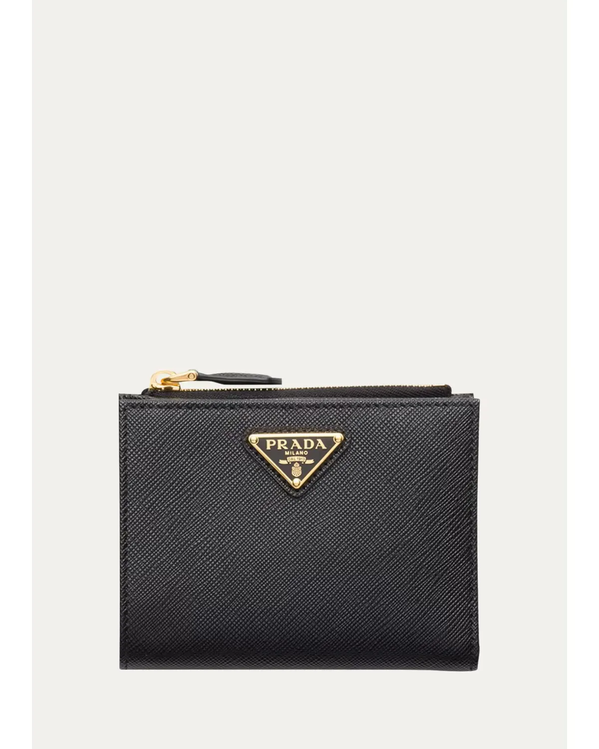 Saffiano Leather Bifold Wallet by Prada