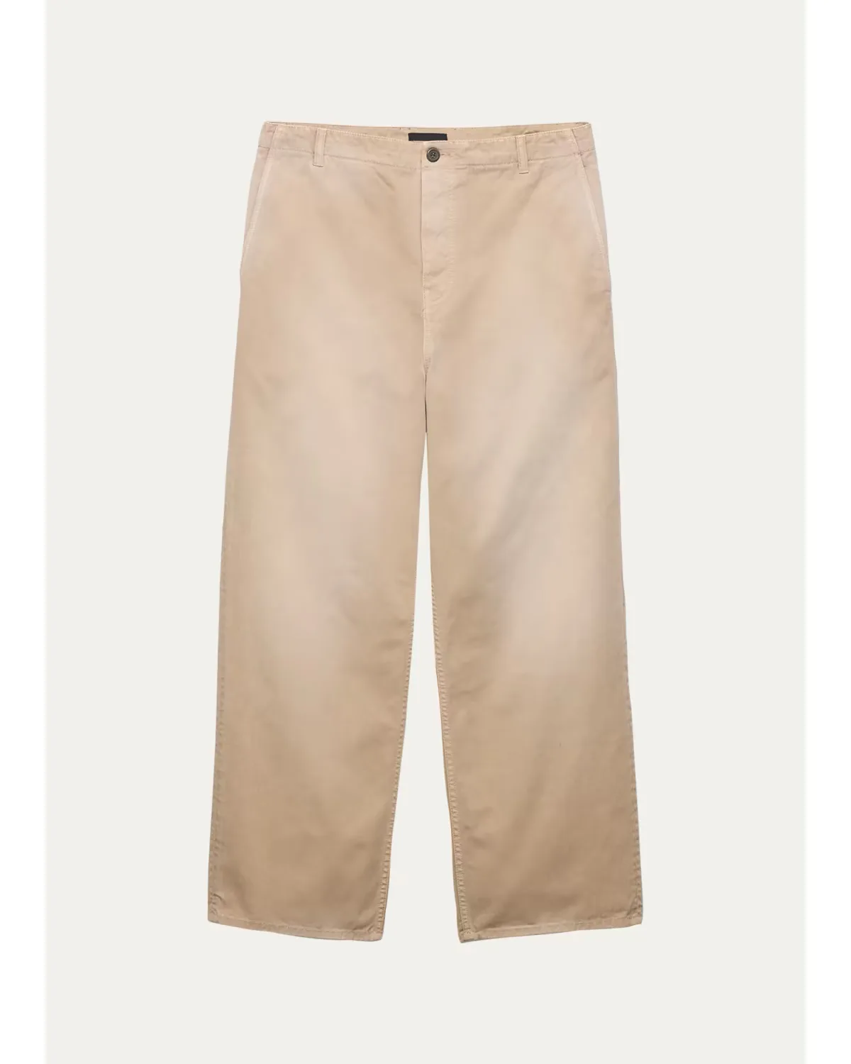 Garment-Dyed Cotton Gabardine Pants by Prada