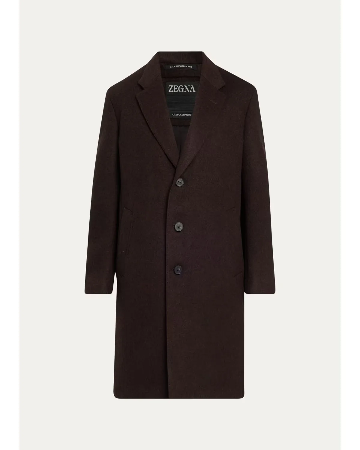 Oasi Cashmere Overcoat by ZEGNA
