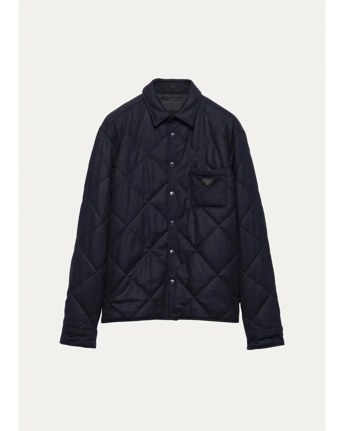 Padded Cashmere Overshirt by Prada