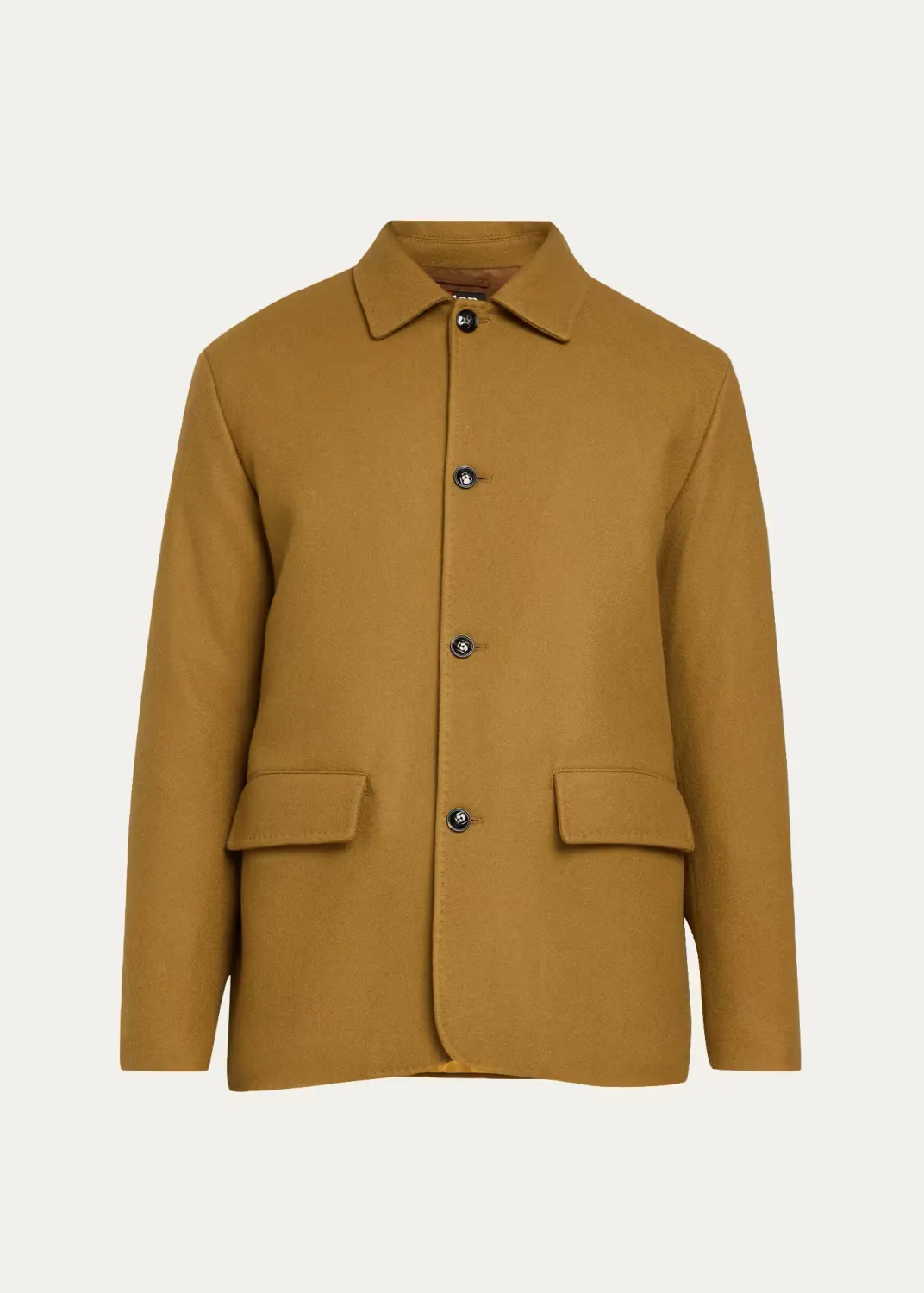Cashmere Twill Car Coat