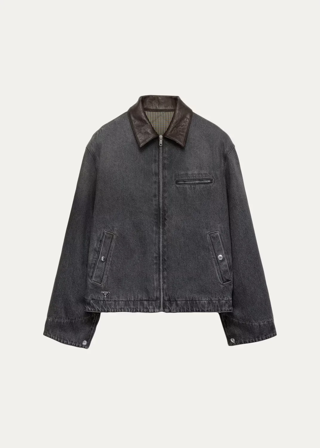 Denim Blouson Jacket
