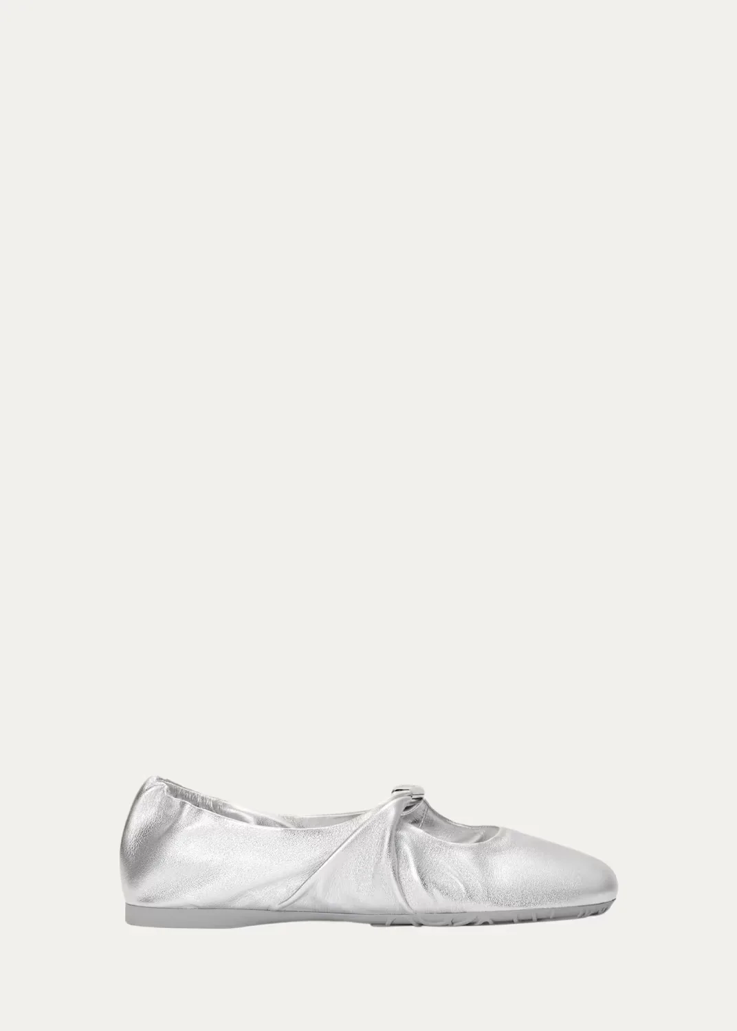 Pebble Soft Square Toe Ballerina Flats by LOEWE