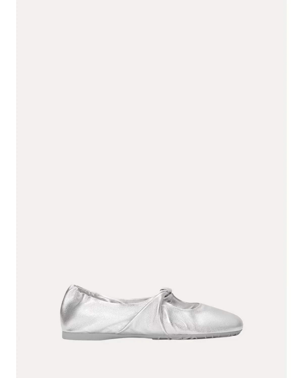 Pebble Soft Square Toe Ballerina Flats by LOEWE