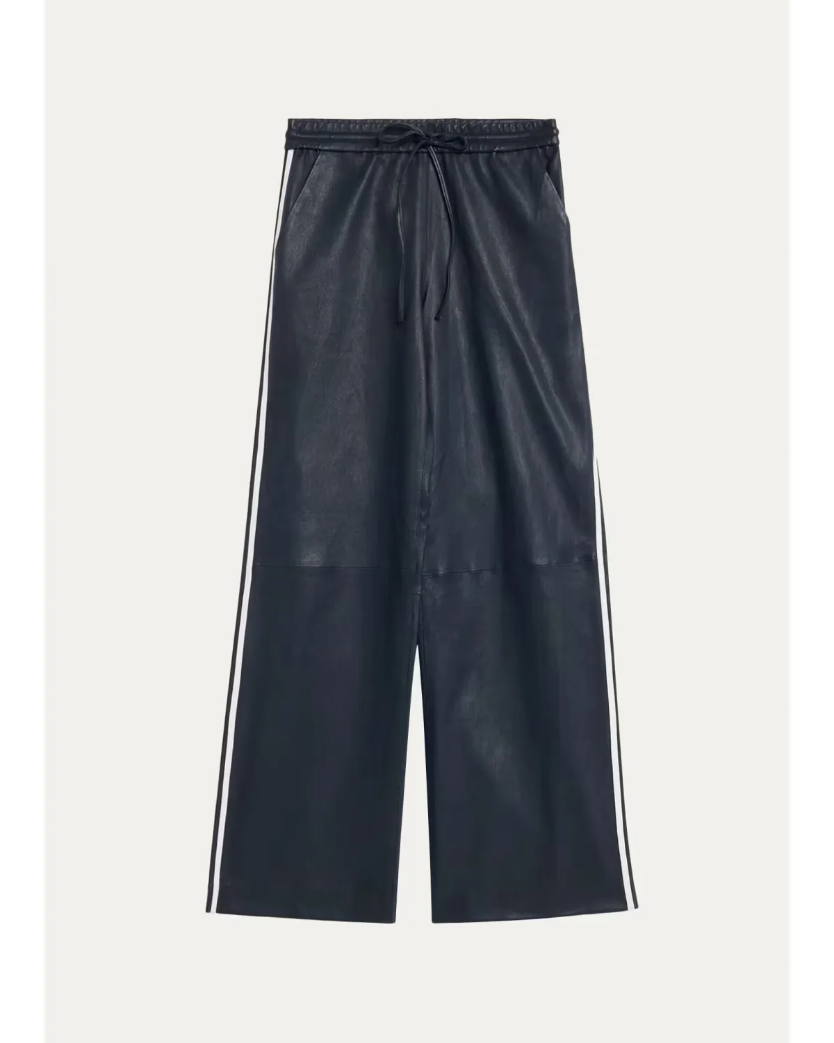 Baggy Athletic Leather Pants by SPRWMN