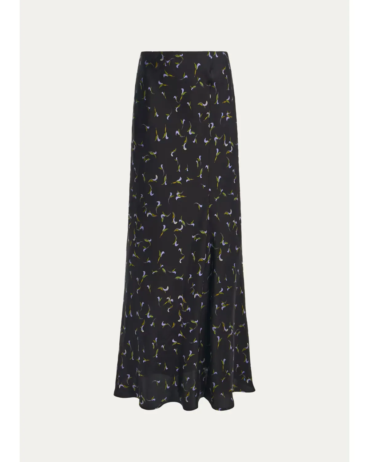 Casey Abstract-Print Silk Midi Skirt by Altuzarra
