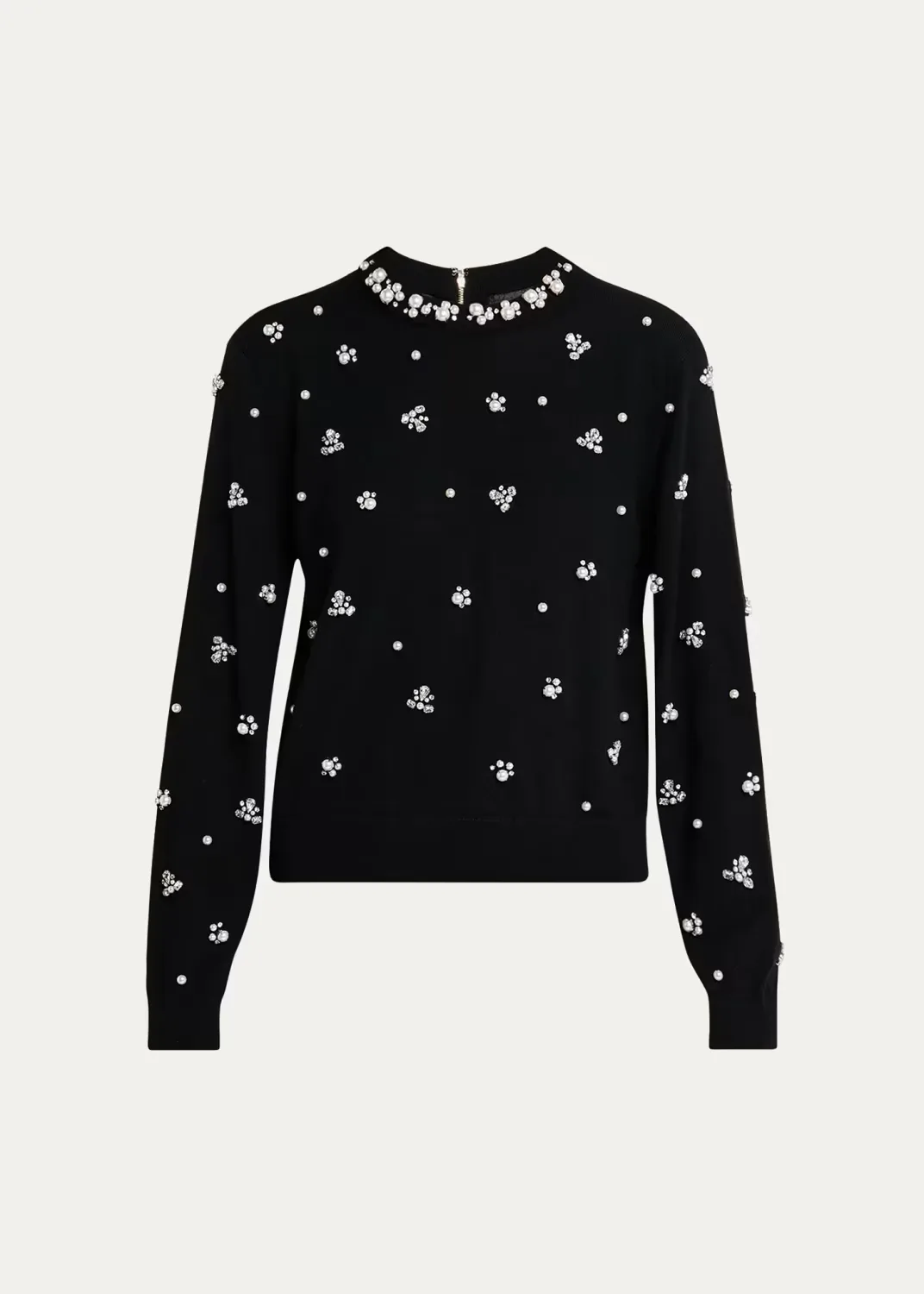 Carolee Embellished Crewneck Sweater