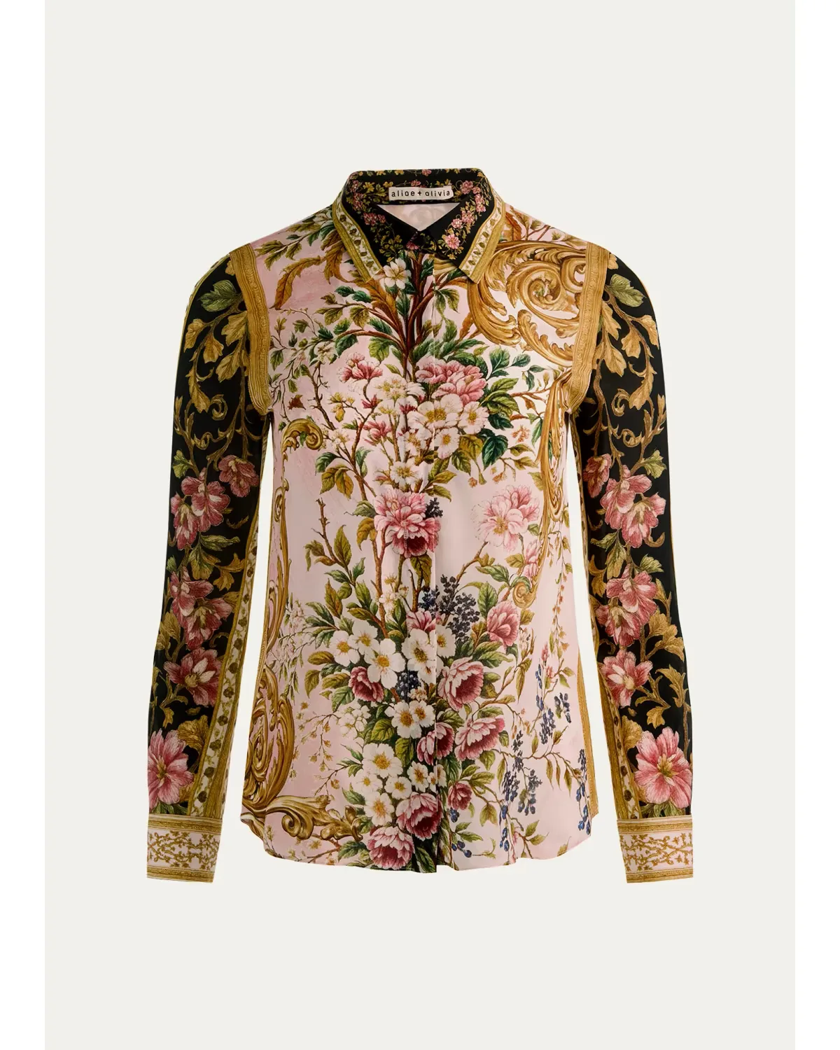 Willa Placket Top by Alice + Olivia